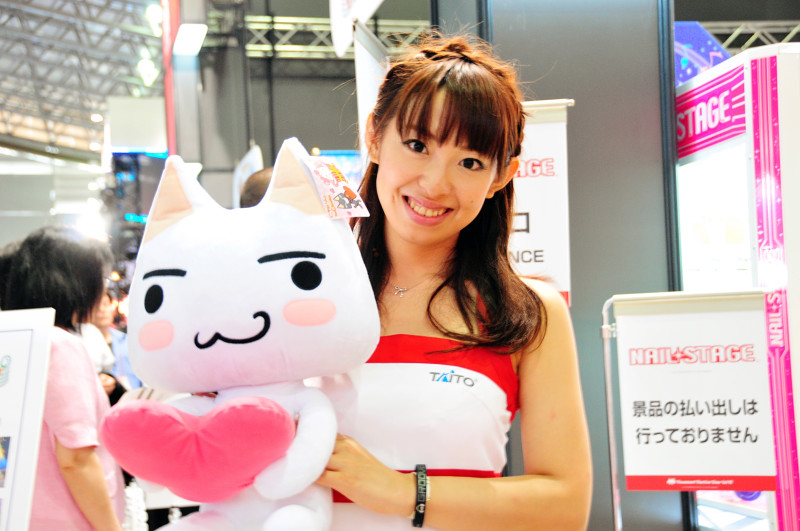 Illustration for article titled The Games, the Girls, and Prizes of Japan's Amusement Machine Show